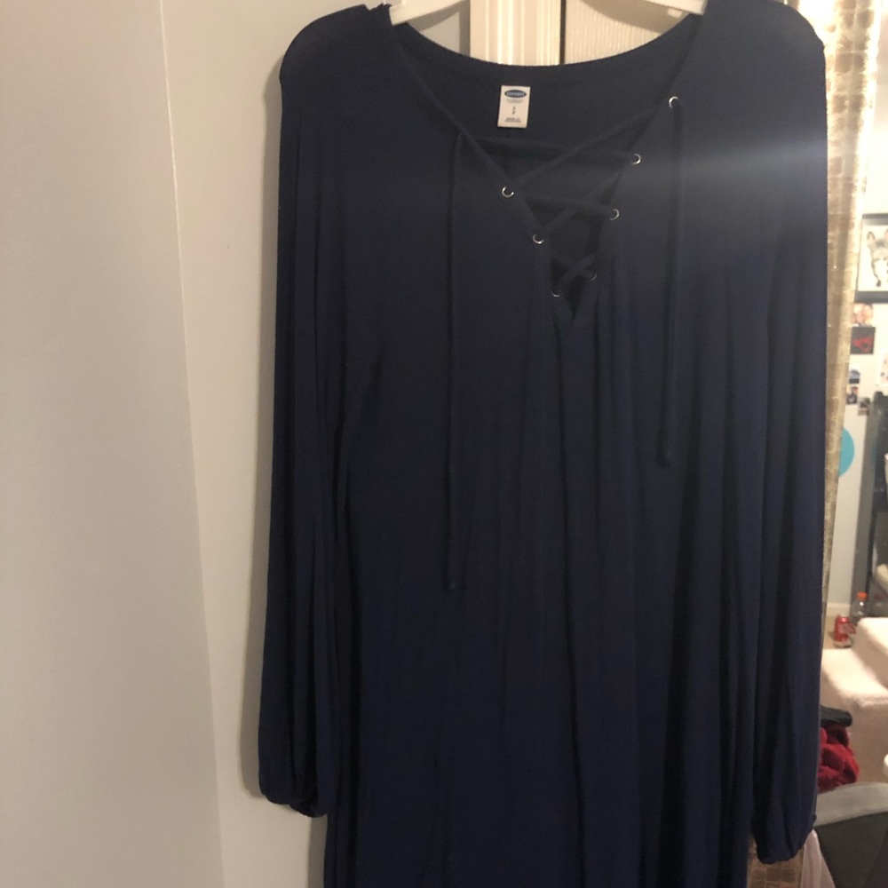 Blue dress